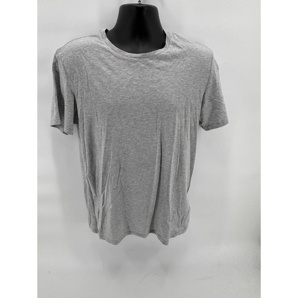 Lacoste Mens Grey Underwear TShirt Crew Neck Short Sleeve‎ Size L
